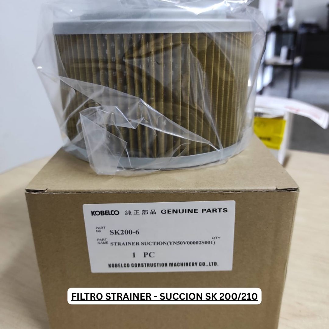 FILTRO STRAINER -SUCCION SK 200/210 KOBELCO